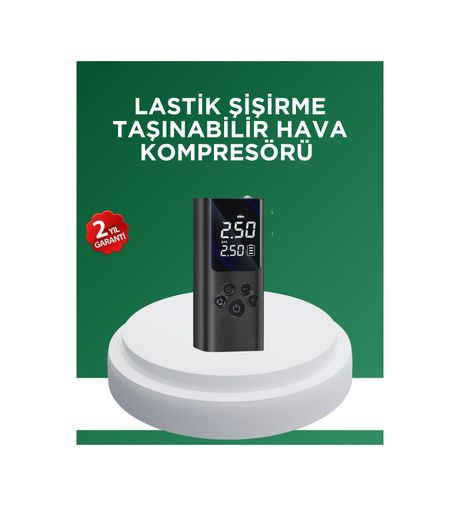 ASTRALTECH 116768743 Dijital Lastik Pompası Çok Amaçlı Taşınabilir Kompresör