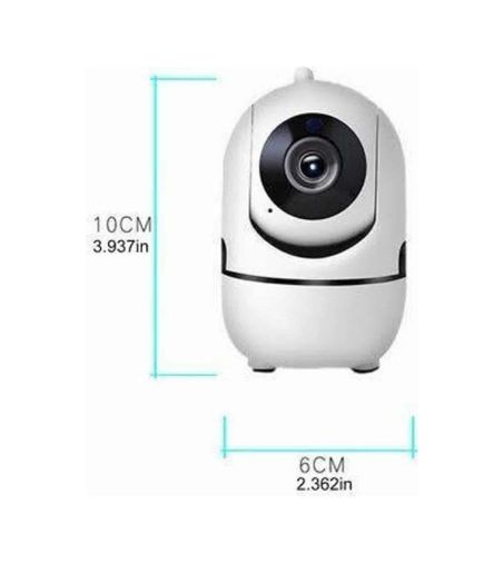 ASTRALTECH 94880930 Baby Kamera Kablosuz 720P Beyaz 360 Derece Wifi Kamera Full Hd 1080P