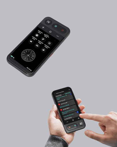 ASTRALTECH TRİTHLTUCZZZTRANSLATOR-1-BLNCCC 4.0 İnç Dokunmatik Ekranlı Akıllı Çeviri Cihazı