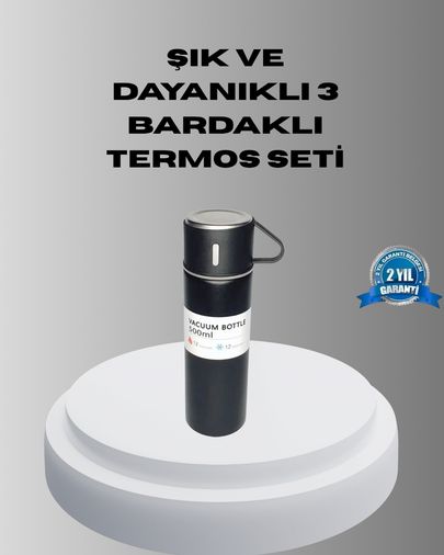 ASTRALTECH TRİTHLTXUCZZZTERMOSSETİ-2-BLNCCC 500 Ml Vakumlu Termos Çift Kat Paslanmaz Çelik, Sızdırmaz Kapağıyla Sıcak Ve Soğuk İçeceklere Özel Diğer