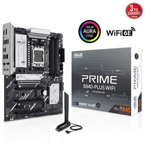Asus Prime B840-Plus Wi-Fi AM5 DDR5 Anakart