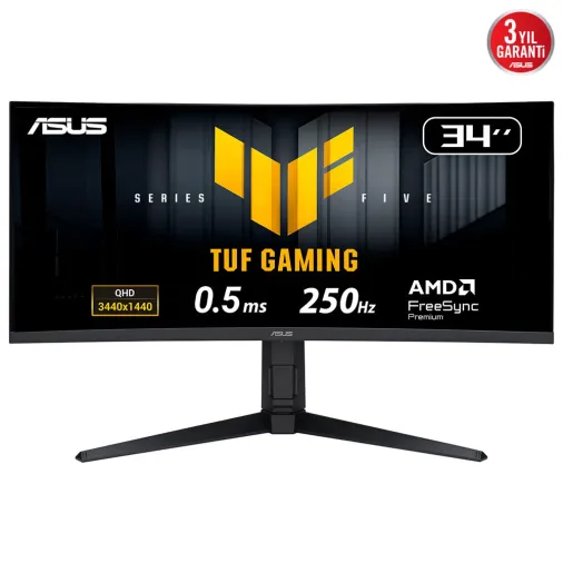 ASUS TUF Gaming VG34WQML5A 34 inç WQHD Gaming Monitör