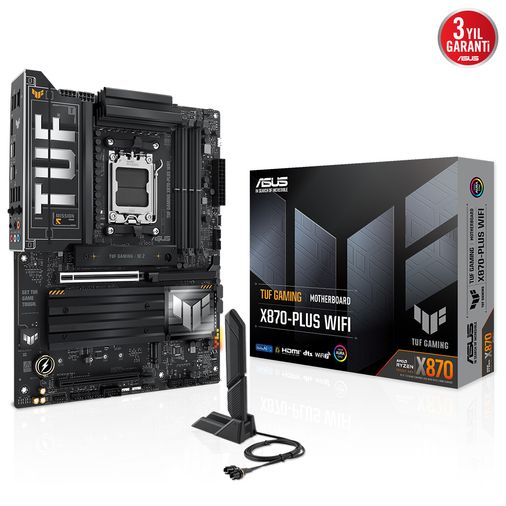 Asus TUF Gaming X870-Plus Wi-Fi AM5 Anakart