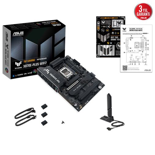 Asus TUF Gaming X870E-Plus Wi-Fi AM5 Anakart