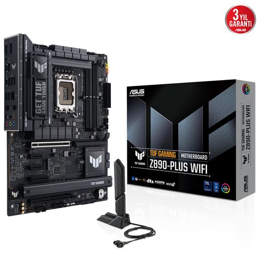Asus TUF Gaming Z890-Plus Wi-Fi DDR5 1851P Anakart