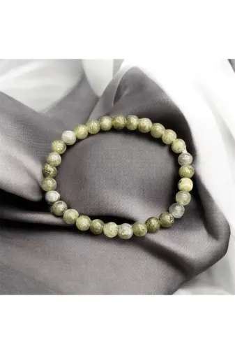 AURA STONE BLK-LBR-6 Aurastone Labradorit Doğal Taş 6Mm Bileklik