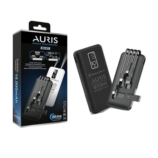 Auris Auris KP17 Ars-Kp17 10.000 Mah Kablolu Taşınabilir Telefon Standlı Powerbank