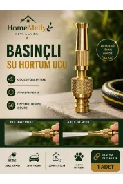 Ayarlanabilir Bahçe Su Hortumu Memesi, Hortum Püskürtme Memesi, Yüksek Basınçlı