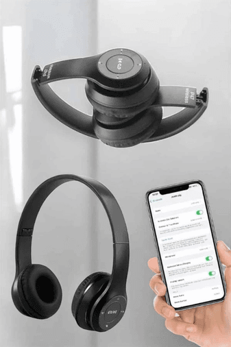 Ayarlanabilir Kafa Bandı İle Yüksek Performanslı Bluetooth Kulaklık