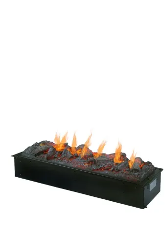 Ayflame WE338002 100 Cm Üç Boyutlu Elektrikli Şömine, Odun Çıtırtı Sesi, Su Buharlı