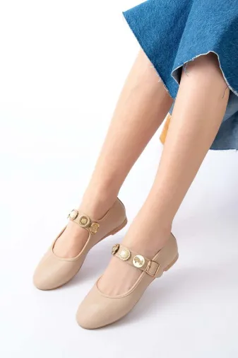 Aymood 6363aym İnf-6363 Nut Baret Tokalı Günlük Ayakkabı