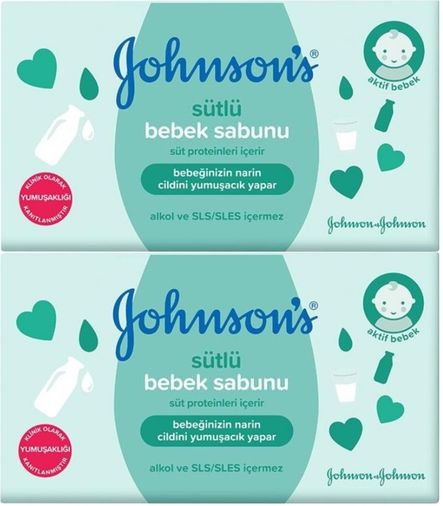 Baby Bebek Sabunu 90Gr Sütlü 2 Li Set