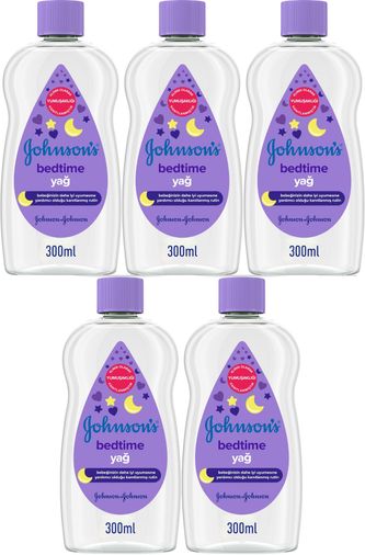 Baby Bebek Yağı 300ML Bedtime (Uyku Rutini) (5 Li Set)