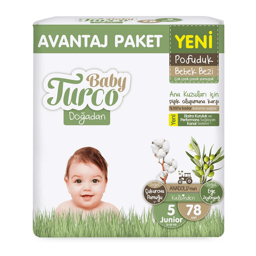 Baby Me oKOIÖH520GGKOUOI Double Soft Natural 6 Beden 20 Adet