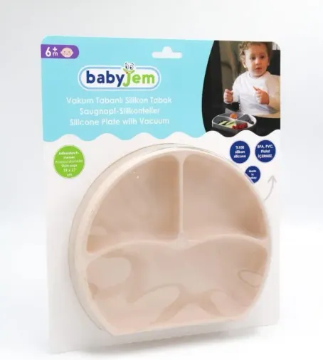 BabyJem Silikon Tabak 715 Ekru