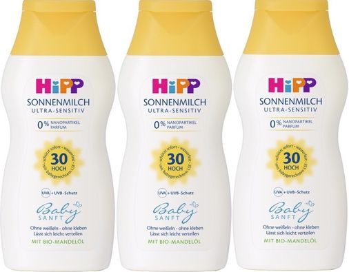 Babysanft Bebek Güneş Sütü 200Ml (30 Faktör) (3 Lü Set)