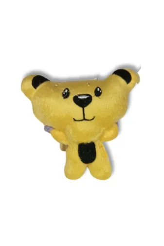 Balance Life 105B84489855362644 Sevimli Ayıcık Figürlü Peluş Kedi Ve Köpek Oyuncağı Sarı