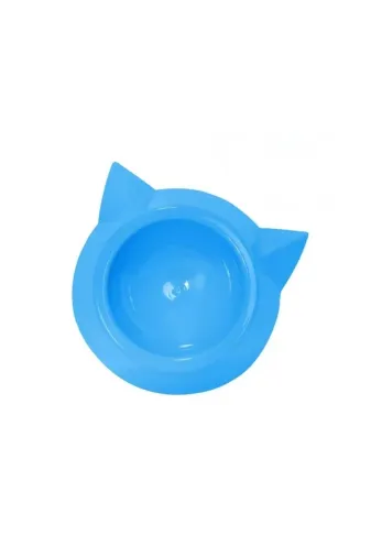 Balance Life 105B84514771886432 Plastik Tekli Kedi Mama Ve Su Kabı - Mavi