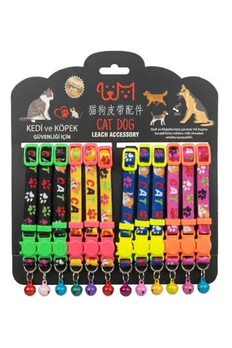 Balance Life 105B84521372782603 Kedi Köpek Tasması 12Li Paket