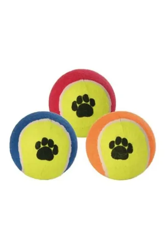 Balance Life 105B846992658547020 Kedi Köpek Oyuncağı Tenis Topu 12 Cm 3 Adet
