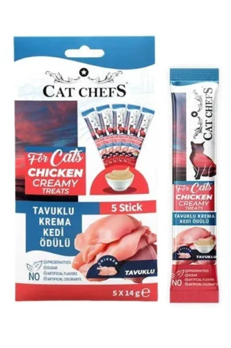 Balance Life 105B847499814767483 Tavuk Ve Kremalı Kedi Ödül Maması 14 Gr X 5 Adet