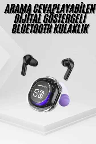 Balance Life GROUP-2575329 Mey İthalat® Kablosuz Dijital Göstergeli Powerbanklı Ios Ve Android Uyumlu Gamin Kulaklık