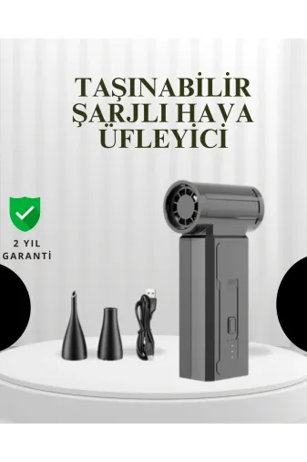 Balance Life GROUP-2587131 Mey İthalat® Taşınabilir Şarjlı Güçlü Hava Üfleme Aleti Çok Yönlü Kullanım