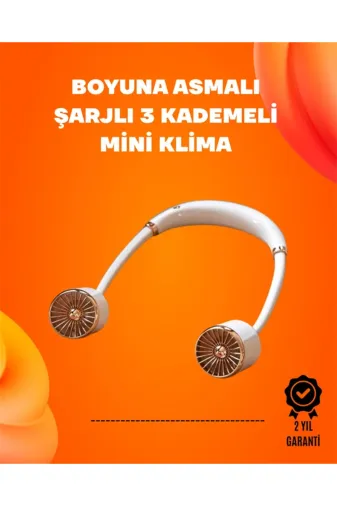 Balance Life GROUP-2587860 Mey İthalat® Katlanabilir Asılabilir Fan | Usb Şarjlı, 3 Vitesli Sessiz Mini Fan