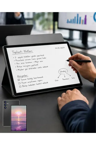 Balance Life GROUP-2588079 Mey İthalat® 10.1 İnç Android Tablet 16Gb Ram 1Tb Depolama Klavyeli Tablet Seti