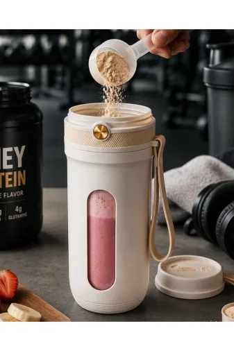 Balance Life GROUP-2588155 Mey İthalat® Taşınabilir Şarjlı Blender Smoothie Ve Buz Kırıcı Özellikli 350 Ml