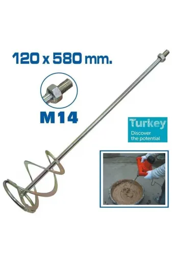 Balance Life GROUP-2588839 Mey İthalat® Topshop Th14343 Boya Alçı Ve Harç Karıştırıcı Uç 120X580 Mm