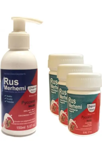 Balance Life GU-EYF-17539-BLN Olegovich Medicine Rus Merhemi Tüy Dökücü Azaltıcı Krem Merhem 150 Ml 1 Ad + Rus Merhemi Genital Bö
