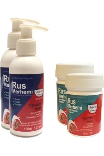 Balance Life GU-EYF-17548-BLN Hintohu Tüy Dökücü Azaltıcı Rus Merhemi 150 Ml 2 Adet + Genital Bölge Merhemi 50 Ml 2 Adet
