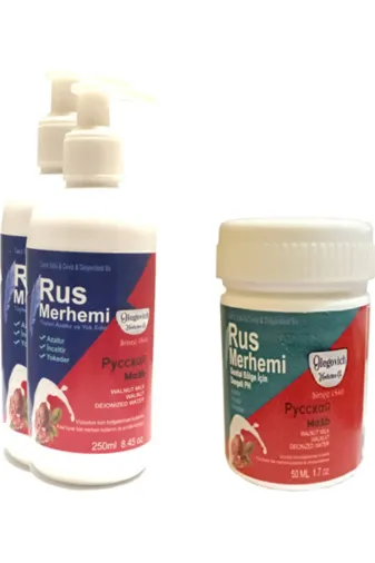 Balance Life GU-EYF-17551-BLN Hintohu Tüy Dökücü Azaltıcı Rus Merhemi 250 Ml 2 Adet+Genital Bölge Merhemi 50 Ml 1 Adet