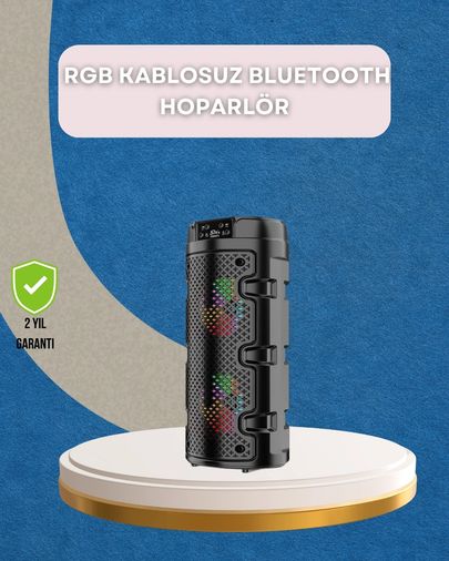 Balancelife 125024660 Mey İthalat Usb, Sd Kart Ve Aux Girişli Taşınabilir Hoparlör Çok Renkli