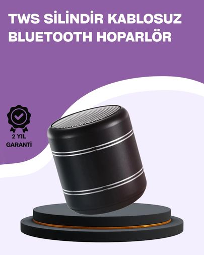 Balancelife 125025838 Mey İthalat Silindir Tasarım Mini Bluetooth Hoparlör 10M Çekim Güçlü Bas Ve Mikrofonlu Çok Renkli
