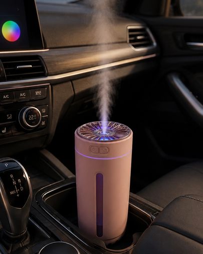 Balancelife 127152534 Mey İthalat Rgb Led Buhar Makinesi Aroma Yağı Uyumlu Mini Nemlendirici Çok Renkli