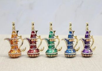 Balancelife MEY02562741427073-BLMY Mey İthalat Swarovski Taşlı Minik Figür - Mini İbrik Model 2 20 30Cm