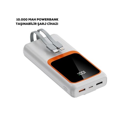 Balancelife MEYTDUCZZZ10.000MAH-5-BLMY Mey İthalat 10000 Mah Taşınabilir Şarj Cihazı Hızlı Şarj, Hafif Ve Dayanıklı Tasarım Çok Renkli