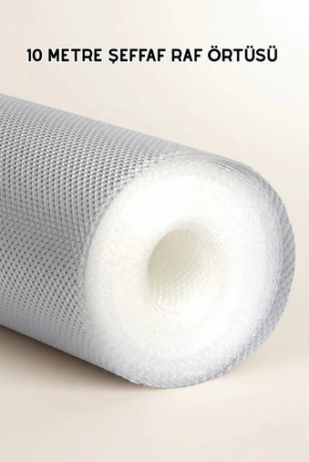Balancelife MEYTDUCZZZ10METREKAYDIRMAZ-2-BLMY Mey İthalat 10 Metre Silikon Tabanlı Şeffaf Çekmece Düzenleyici Aparat Çok Renkli