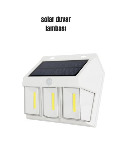 Balancelife MEYTDUCZZZBK618-5-BLMY Mey İthalat Suya Dayanıklı Solar Duvar Lambası Akıllı Gece Sensörlü Işık Çok Renkli