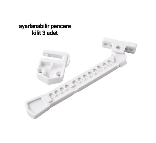 Balancelife MEYTDUCZZZCAMEMNİYETKİLİDİ3LÜ-5-BLMY Mey İthalat Cam Emniyet Kilidi 3Lü Çok Renkli