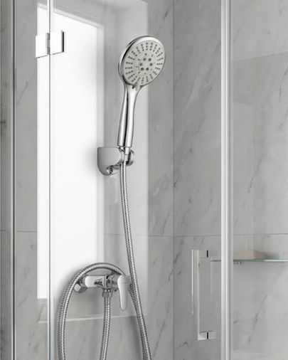Balancelife MEYTDUCZZZDUŞSETİBEYAZ-5-BLMY Mey İthalat Duş Seti Beyaz Çok Renkli