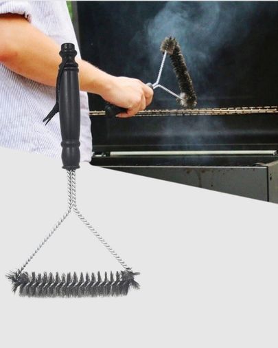 Balancelife MEYTDUCZZZIZGARATEMİZLEMETELİKTF-1-BLMY Mey İthalat Tel Izgara Temizleme Fırçası Bbq Sonrası Kolay Temizlik Çok Renkli