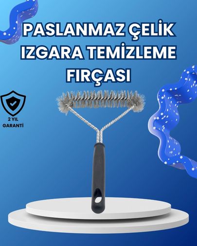 Balancelife MEYTDUCZZZIZGARATEMİZLEMETELİKTF-BLMY Mey İthalat Paslanmaz Çelik Izgara Temizleme Fırçası Mangal Ve Barbekü İçin Çok Renkli