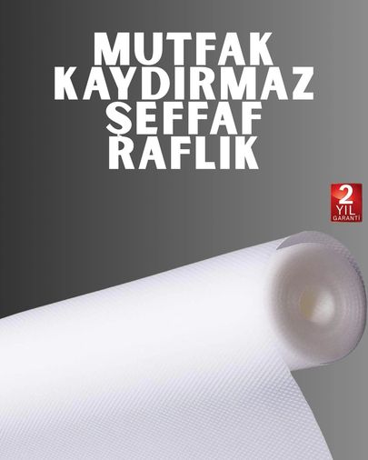 Balancelife MEYTDUCZZZKAYDIRMAZ-3-BLMY Mey İthalat Kesilebilir Şeffaf Raflık Çekmece Kaplaması Mutfak İçin Çok Renkli