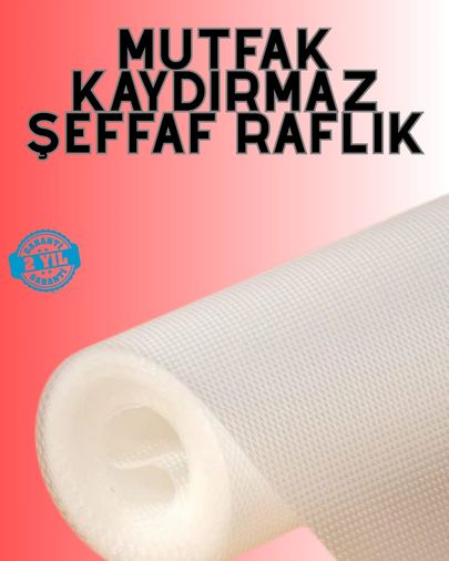 Balancelife MEYTDUCZZZKAYDIRMAZ-4-BLMY Mey İthalat Eva Malzemeden Kaydırmaz Şeffaf Raflık Buzdolabı Kaplaması Çok Renkli