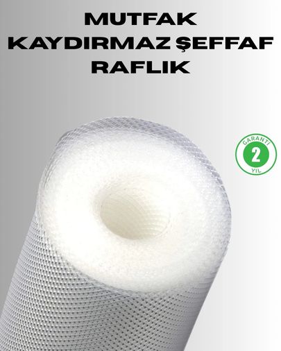 Balancelife MEYTDUCZZZKAYDIRMAZ-BLMY Mey İthalat Kaydırmaz Şeffaf Raflık Çekmece Örtüsü 45X300 Cm Çok Renkli