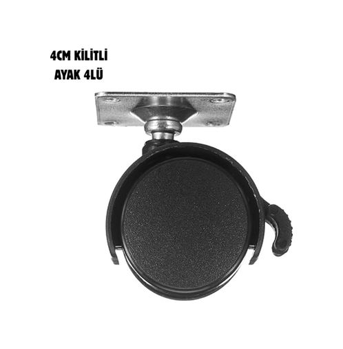 Balancelife MEYTDUCZZZKİLİTLİ4CMAYAK-5-BLMY Mey İthalat Kilitli 4Cm Ayak Çok Renkli