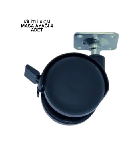 Balancelife MEYTDUCZZZKİLİTLİ6CMAYAK-5-BLMY Mey İthalat Kilitli 6Cm Ayak Çok Renkli